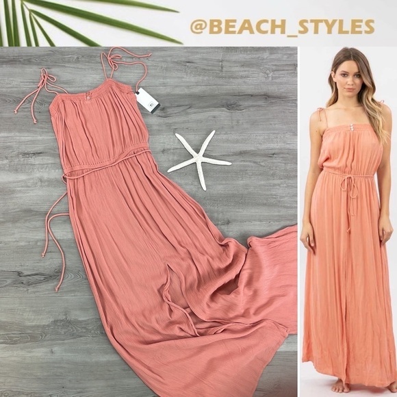 🔆RIP CURL🔆SUNSET GLOW MAXI DRESS - Picture 1 of 14